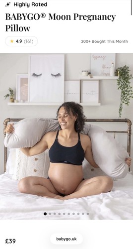 Babygo moon pregnancy pillow - babygo,